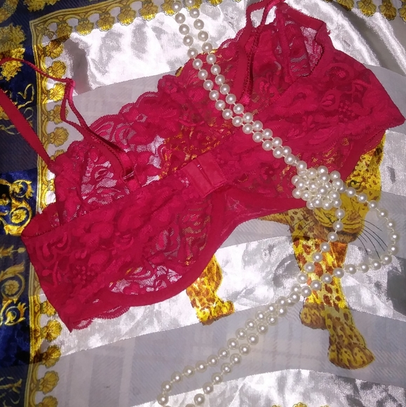 🍒ONLY💗Red Bra🍒 - Picture 3 of 9